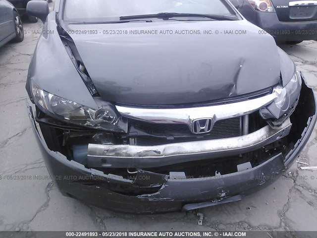 19XFA1F3XAE020750 - 2010 HONDA CIVIC VP GRAY photo 6