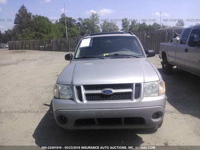 1FMZU77EX3UC50523 - 2003 FORD EXPLORER SPORT TRAC  SILVER photo 6