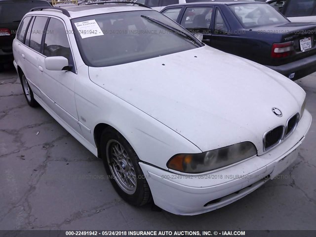 WBADS43441GD85251 - 2001 BMW 525 IT AUTOMATIC WHITE photo 1