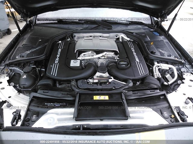 WDDWJ8HB5HF426762 - 2017 MERCEDES-BENZ C 63 AMG-S GRAY photo 10