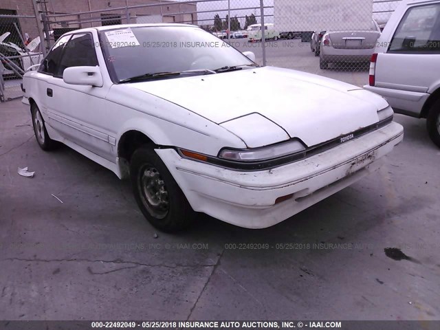 JT2AE95C3J3132191 - 1988 TOYOTA COROLLA SR5 WHITE photo 1