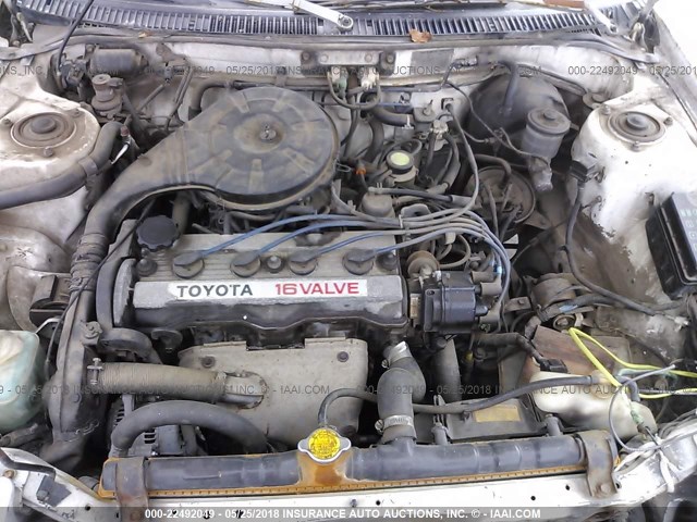 JT2AE95C3J3132191 - 1988 TOYOTA COROLLA SR5 WHITE photo 10