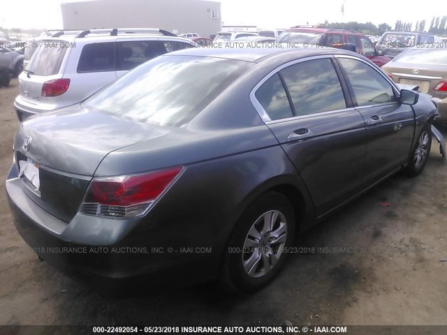 JHMCP26428C015350 - 2008 HONDA ACCORD LXP GRAY photo 4