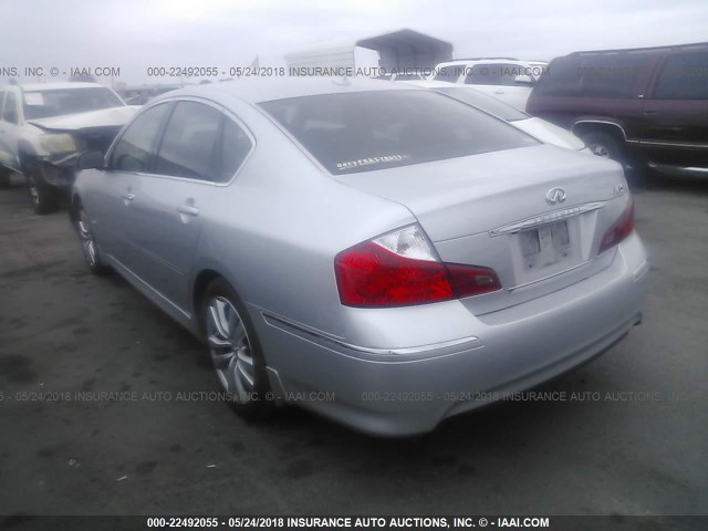 JNKAY01EX8M602740 - 2008 INFINITI M35 SPORT SILVER photo 3