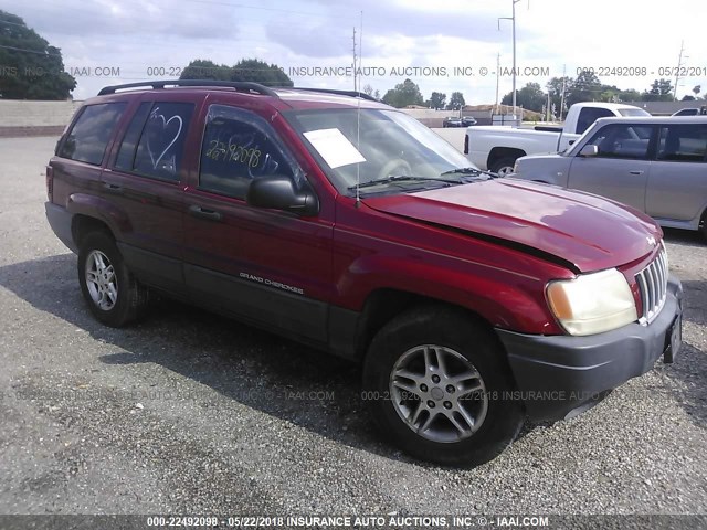1J4GX48S34C277103 - 2004 JEEP GRAND CHEROKEE LAREDO/COLUMBIA/FREEDOM 红色 照片 1