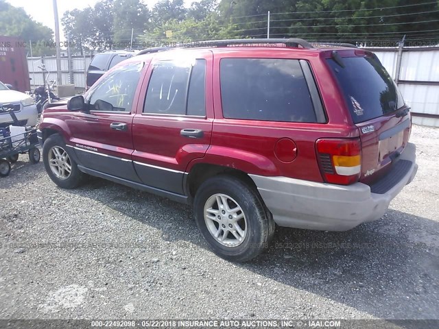 1J4GX48S34C277103 - 2004 JEEP GRAND CHEROKEE LAREDO/COLUMBIA/FREEDOM 红色 照片 3