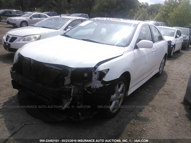 4T1BE46K17U710615 - 2007 TOYOTA CAMRY NEW GENERAT CE/LE/XLE/SE WHITE photo 2