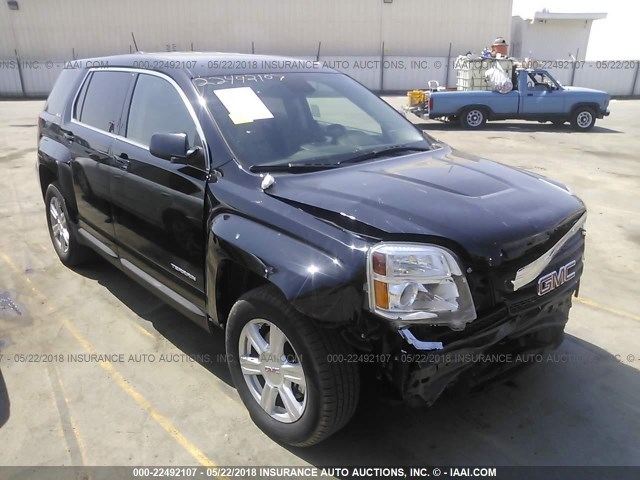 2GKALMEK1G6254416 - 2016 GMC TERRAIN SLE BLACK photo 1