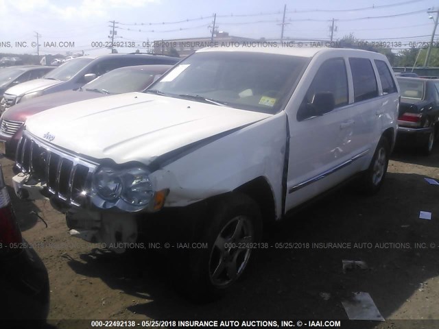 1J4HR582X5C716660 - 2005 JEEP GRAND CHEROKEE LIMITED WHITE photo 2