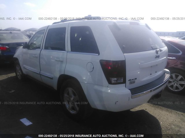 1J4HR582X5C716660 - 2005 JEEP GRAND CHEROKEE LIMITED WHITE photo 3