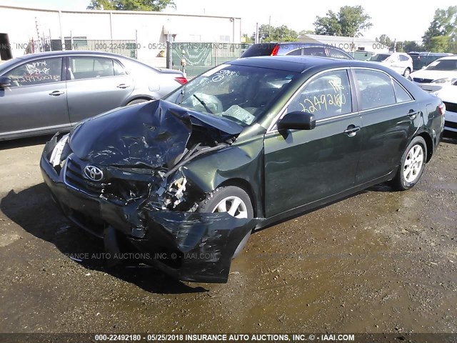 4T4BF3EK5AR018900 - 2010 TOYOTA CAMRY SE/LE/XLE მწვანე ფოტო 2