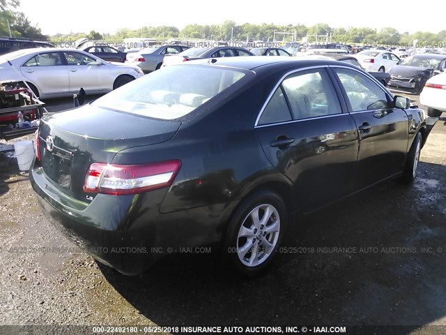 4T4BF3EK5AR018900 - 2010 TOYOTA CAMRY SE/LE/XLE მწვანე ფოტო 4