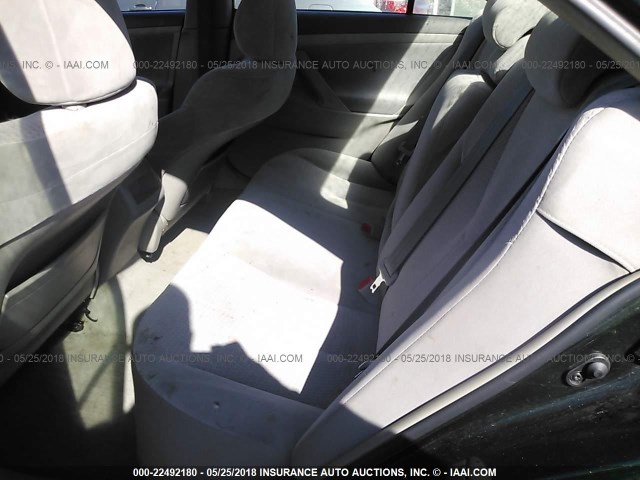 4T4BF3EK5AR018900 - 2010 TOYOTA CAMRY SE/LE/XLE მწვანე ფოტო 8