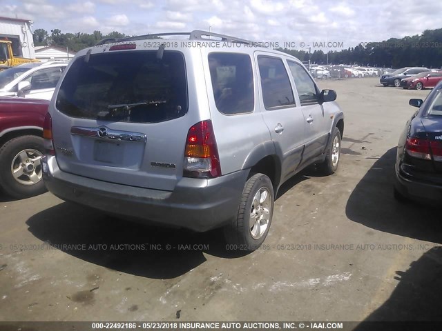 4F2YU09121KM09478 - 2001 MAZDA TRIBUTE LX/ES 银色 照片 4