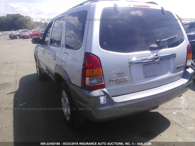 4F2YU09121KM09478 - 2001 MAZDA TRIBUTE LX/ES SILVER photo 6