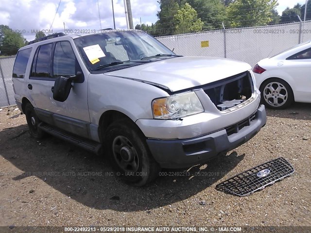 1FMPU15516LA78254 - 2006 FORD EXPEDITION XLT SILVER photo 1