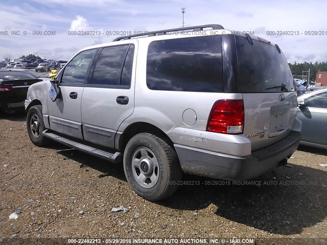 1FMPU15516LA78254 - 2006 FORD EXPEDITION XLT SILVER photo 3