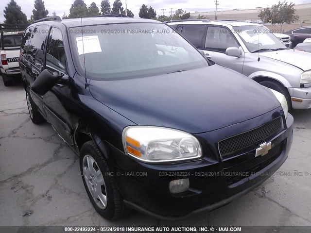 1GNDV23L66D234348 - 2006 CHEVROLET UPLANDER LS BLUE photo 1