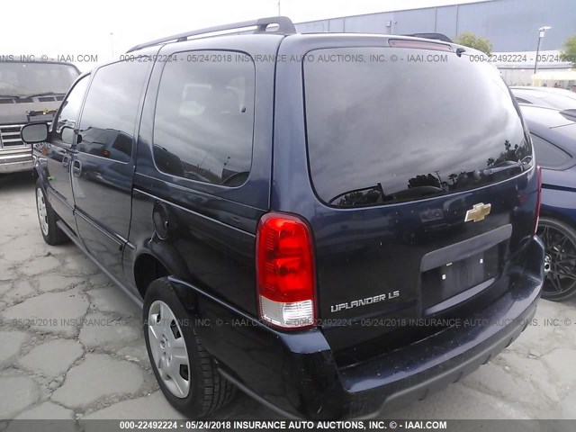 1GNDV23L66D234348 - 2006 CHEVROLET UPLANDER LS BLUE photo 3