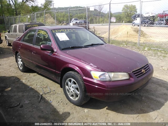 4T1BF22K8WU050076 - 1998 TOYOTA CAMRY CE/LE/XLE MAROON photo 1