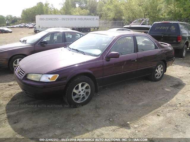 4T1BF22K8WU050076 - 1998 TOYOTA CAMRY CE/LE/XLE 栗色 照片 2