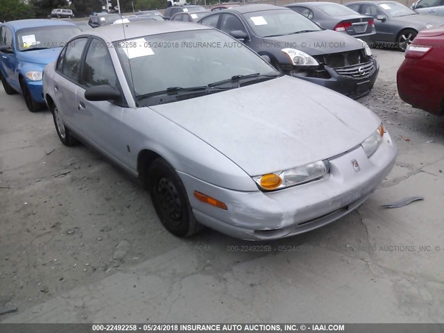 1G8ZH5280YZ266202 - 2000 SATURN SL1 GRAY photo 1