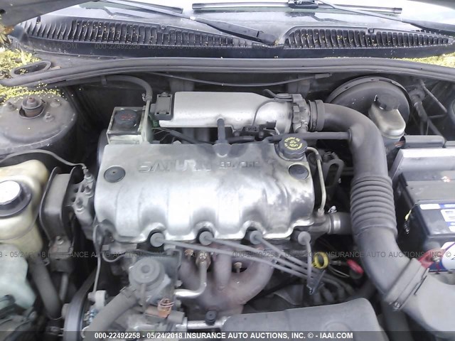 1G8ZH5280YZ266202 - 2000 SATURN SL1 GRAY photo 10