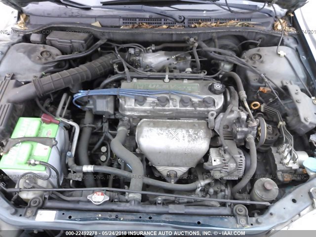 JHMCG6670YC036974 - 2000 HONDA ACCORD EX GREEN photo 10