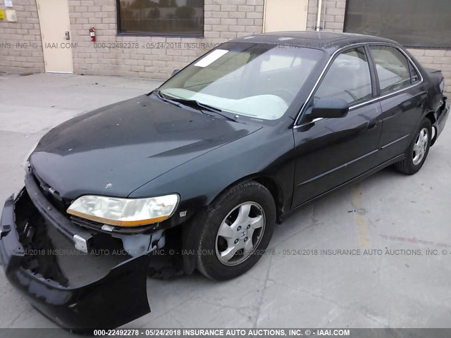 JHMCG6670YC036974 - 2000 HONDA ACCORD EX GREEN photo 2
