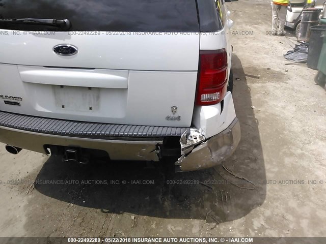 1FMZU74W43ZB26473 - 2003 FORD EXPLORER EDDIE BAUER WHITE photo 6