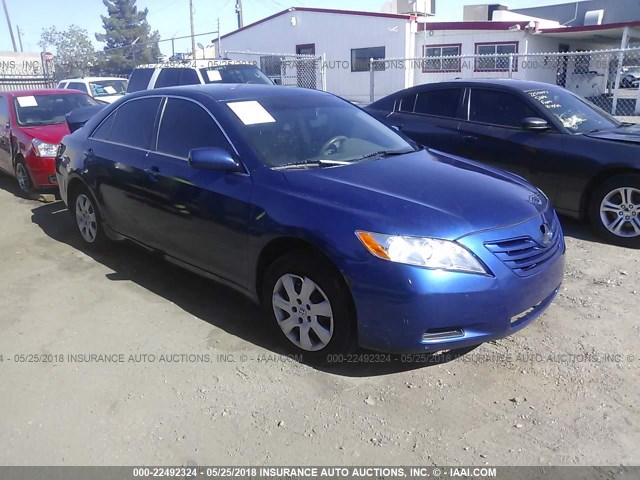 4T1BE46K67U150252 - 2007 TOYOTA CAMRY NEW GENERAT CE/LE/XLE/SE BLUE photo 1