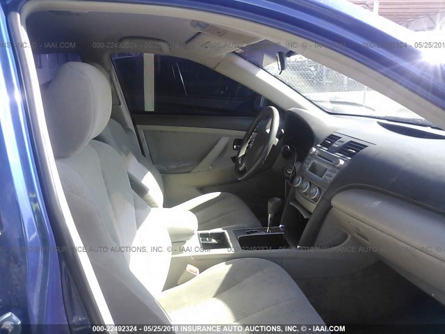 4T1BE46K67U150252 - 2007 TOYOTA CAMRY NEW GENERAT CE/LE/XLE/SE BLUE photo 5