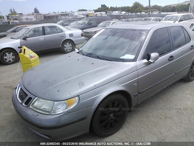 YS3EB49E833007165 - 2003 SAAB 9-5 LINEAR SILVER photo 2