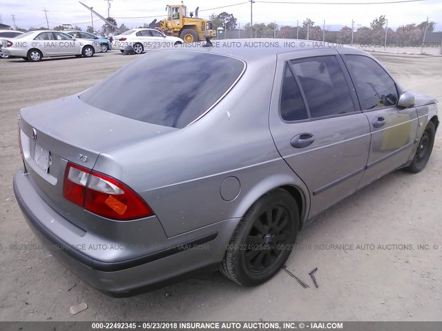 YS3EB49E833007165 - 2003 SAAB 9-5 LINEAR SILVER photo 4