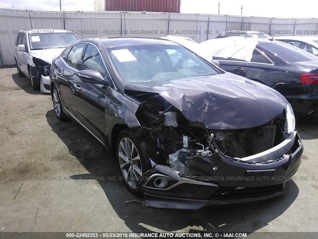 KMHFG4JG5FA464098 - 2015 HYUNDAI AZERA BROWN photo 1