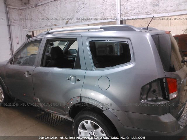 KNDJH741395017156 - 2009 KIA BORREGO LX/EX GRAY photo 6