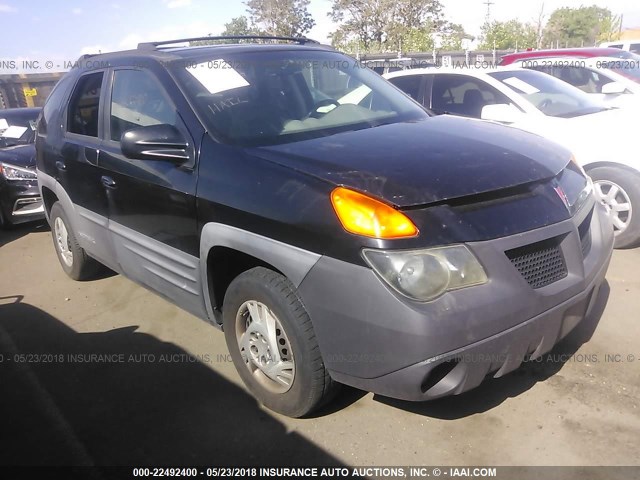 3G7DA03E51S510181 - 2001 PONTIAC AZTEK BLACK photo 1