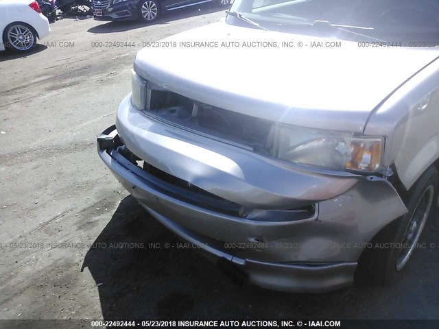 JTLKT334550191376 - 2005 TOYOTA SCION XB ვერცხლისფერი ფოტო 6
