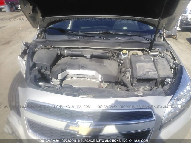 1G11C5SA4DF163762 - 2013 CHEVROLET MALIBU 1LT თაფლისფერი ფოტო 10