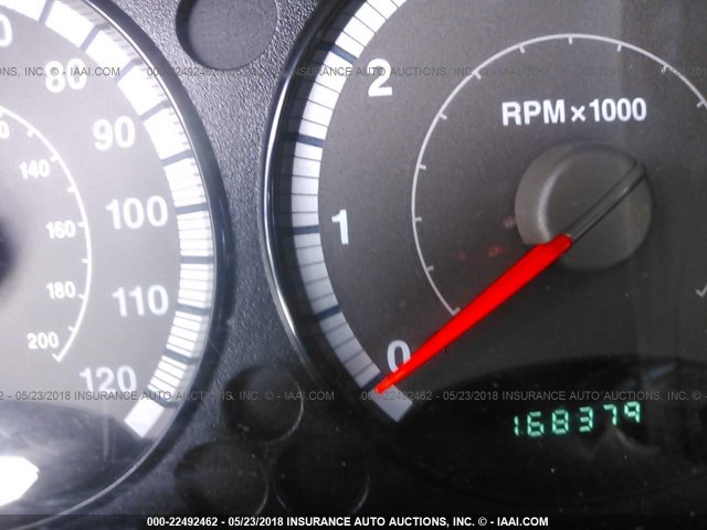 1J4GL38K85W563728 - 2005 JEEP LIBERTY RENEGADE BROWN photo 7