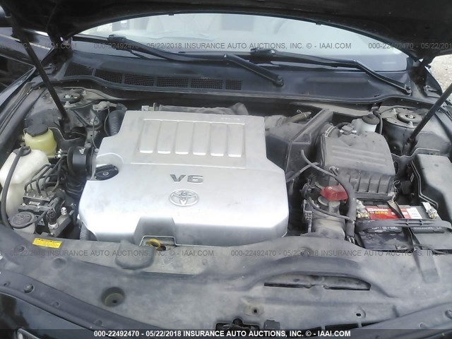 4T1BK46K37U052076 - 2007 TOYOTA CAMRY NEW GENERAT LE/XLE/SE BLACK photo 10