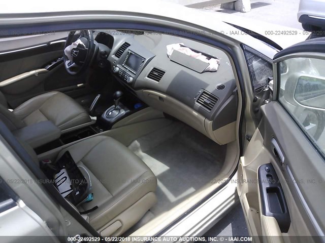 1HGFA16988L030846 - 2008 HONDA CIVIC EXL 金色 照片 5