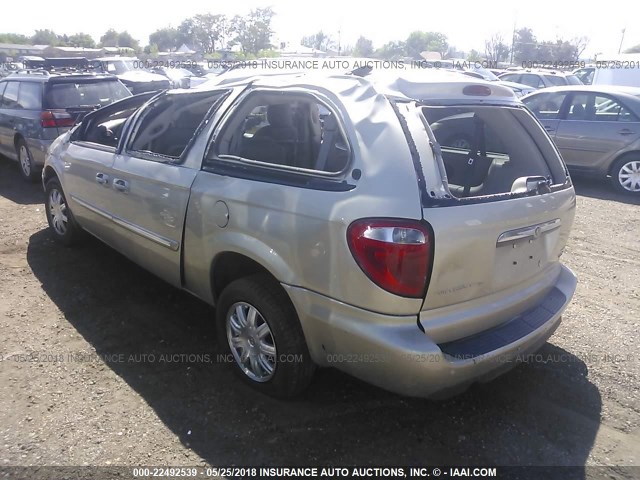 2C4GP54L35R526289 - 2005 CHRYSLER TOWN & COUNTRY TOURING GOLD photo 3