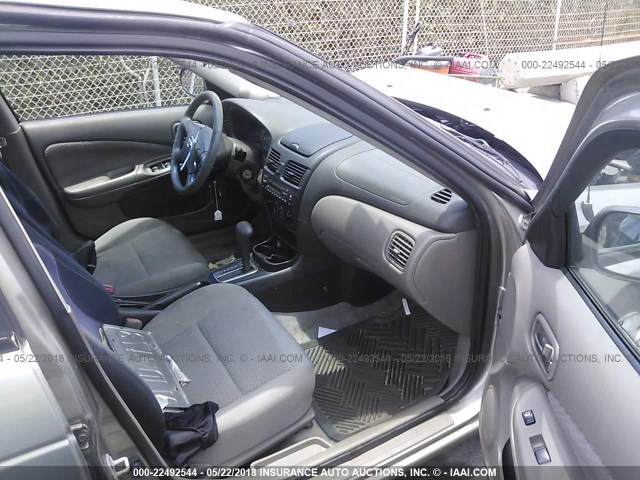 3N1CB51DX4L895112 - 2004 NISSAN SENTRA 1.8/1.8S GRAY photo 5