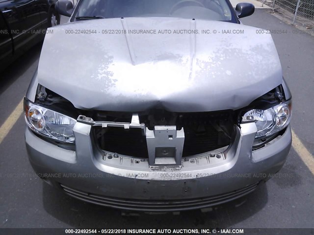 3N1CB51DX4L895112 - 2004 NISSAN SENTRA 1.8/1.8S GRAY photo 6