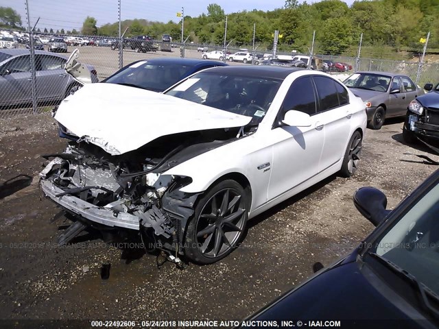 WBAXH5C5XCDW08744 - 2012 BMW 528 XI WHITE photo 2