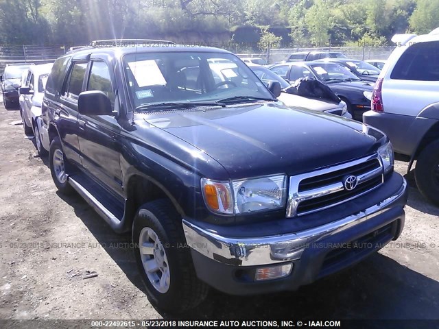 JT3GM84R1Y0054188 - 2000 TOYOTA 4RUNNER BLACK photo 1