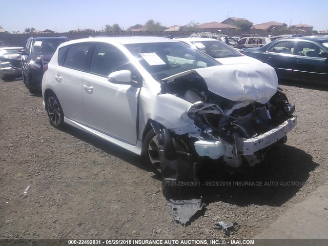 JTNKARJE6GJ514665 - 2016 TOYOTA SCION IM WHITE photo 1