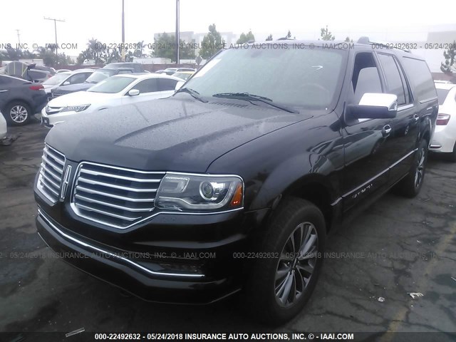 5LMJJ3HTXGEL03598 - 2016 LINCOLN NAVIGATOR L/SELECT 黑色 照片 2