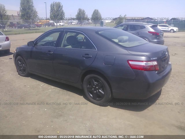 4T1BE46K57U079299 - 2007 TOYOTA CAMRY NEW GENERAT CE/LE/XLE/SE GRAY photo 3